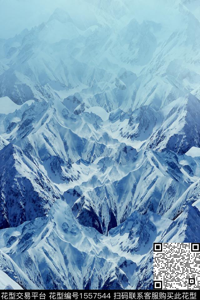 风景景观抽象男装数码华亿平台数码印花华亿平台下载（图片编号: 1557544） - 瓦栏（Walan）