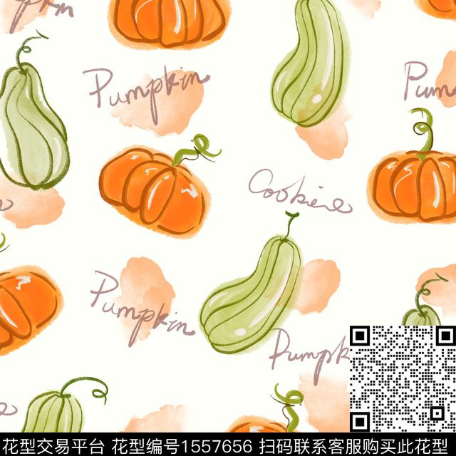 卡通字母水彩数码印花华亿平台下载（图片编号: 1557656） - 瓦栏（Walan）