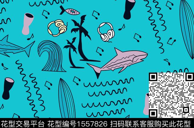 热带华亿平台衬衫童装传统印花华亿平台下载（图片编号: 1557826） - 瓦栏（Walan）