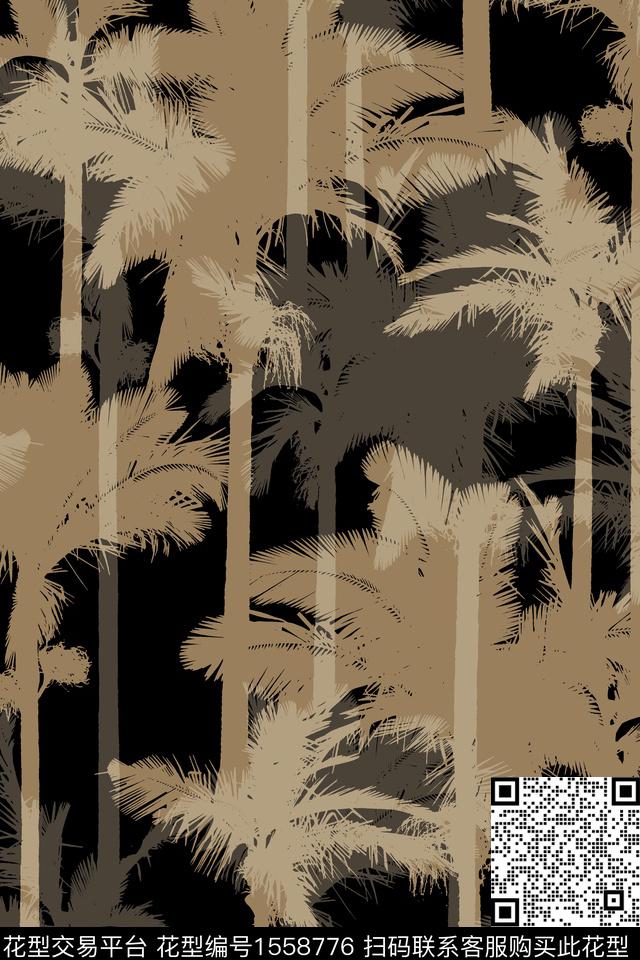 男装配饰风景景观数码印花华亿平台下载（图片编号: 1558776） - 瓦栏（Walan）