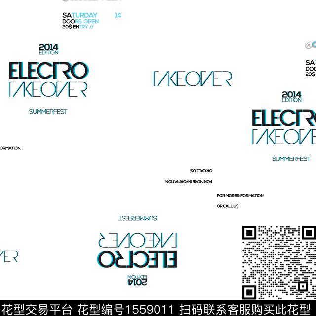 字母男装趣味传统印花华亿平台下载（图片编号: 1559011） - 瓦栏（Walan）