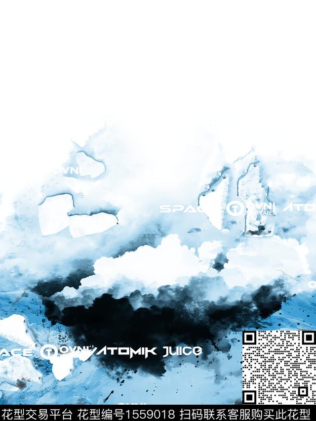 男装抽象男装男装定位花传统印花华亿平台下载（图片编号: 1559018） - 瓦栏（Walan）