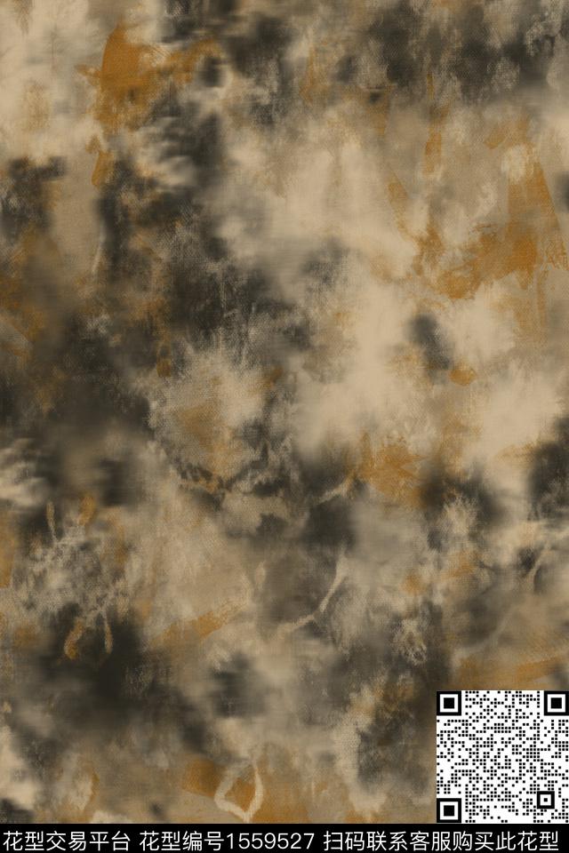 抽象肌理复古数码印花华亿平台下载（图片编号: 1559527） - 瓦栏（Walan）