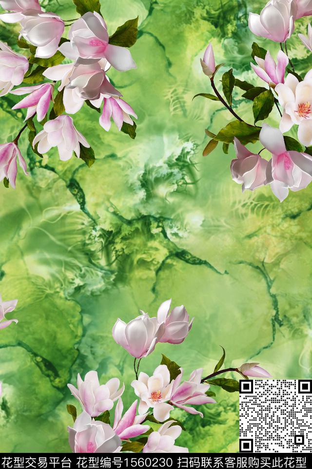 肌理大衣数码印花华亿平台下载（图片编号: 1560230） - 瓦栏（Walan）