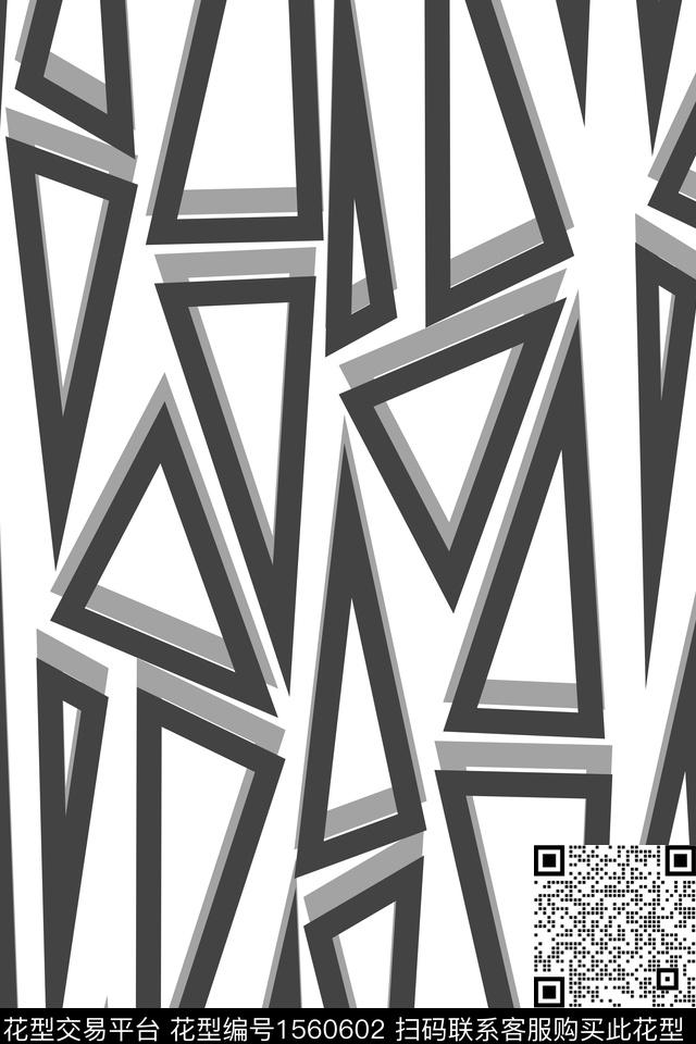 休闲三角户外传统印花华亿平台下载（图片编号: 1560602） - 瓦栏（Walan）