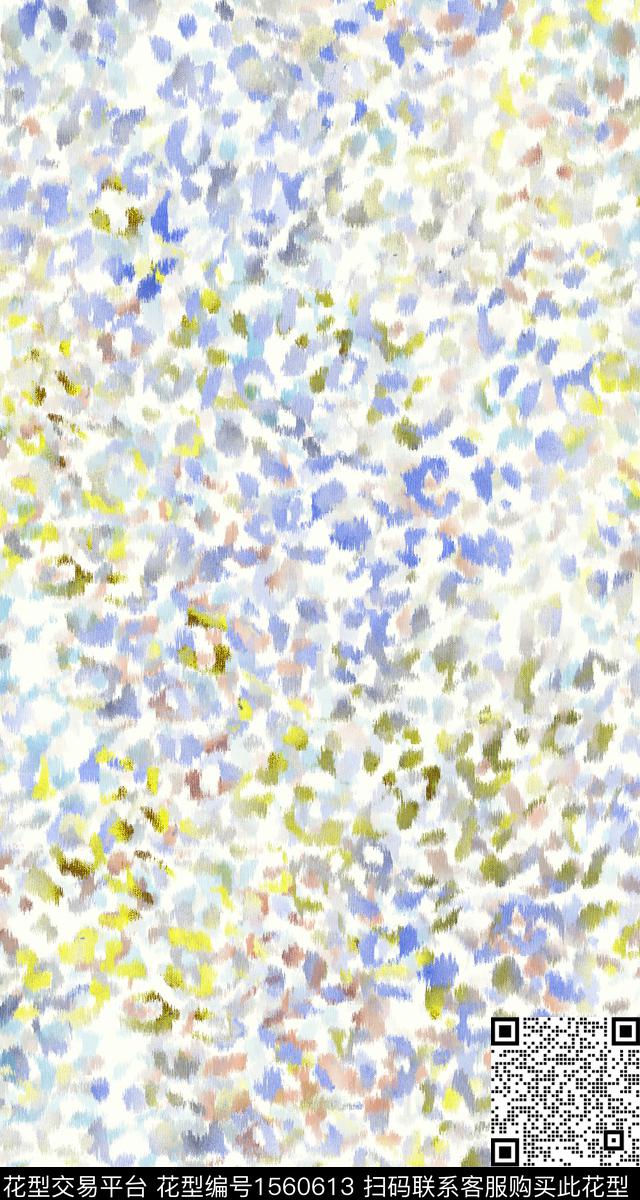 水彩抽象数码印花华亿平台下载（图片编号: 1560613） - 瓦栏（Walan）