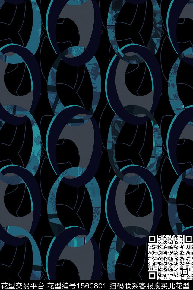 抽象中老年满版散花数码印花华亿平台下载（图片编号: 1560801） - 瓦栏（Walan）