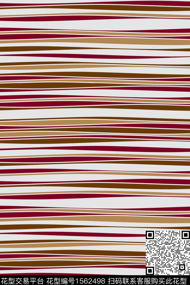 休闲条纹女装数码印花华亿平台下载（图片编号: 1562498） - 瓦栏（Walan）