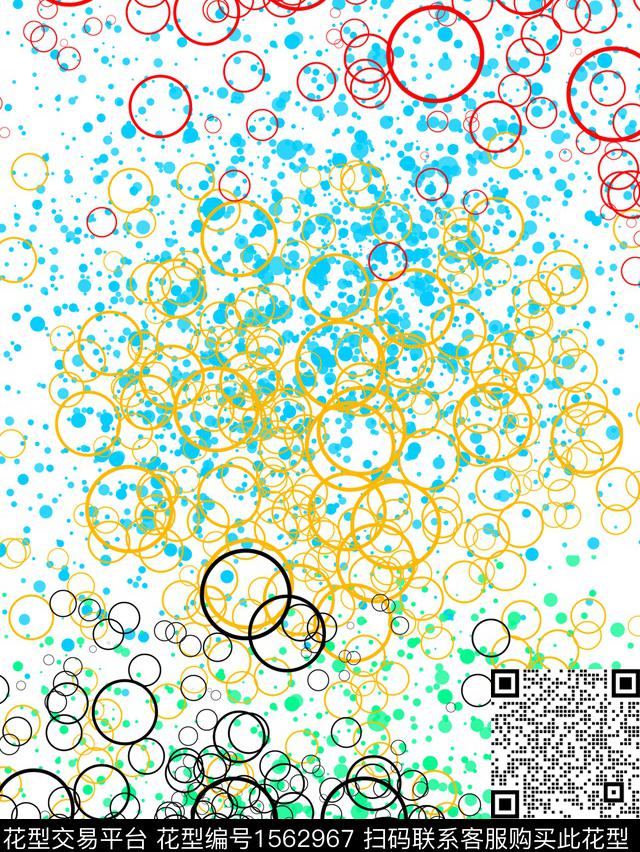 波点男装杂点数码印花华亿平台下载（图片编号: 1562967） - 瓦栏（Walan）