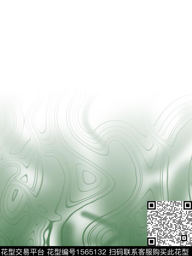 几何定位花男装数码印花华亿平台下载（图片编号: 1565132） - 瓦栏（Walan）