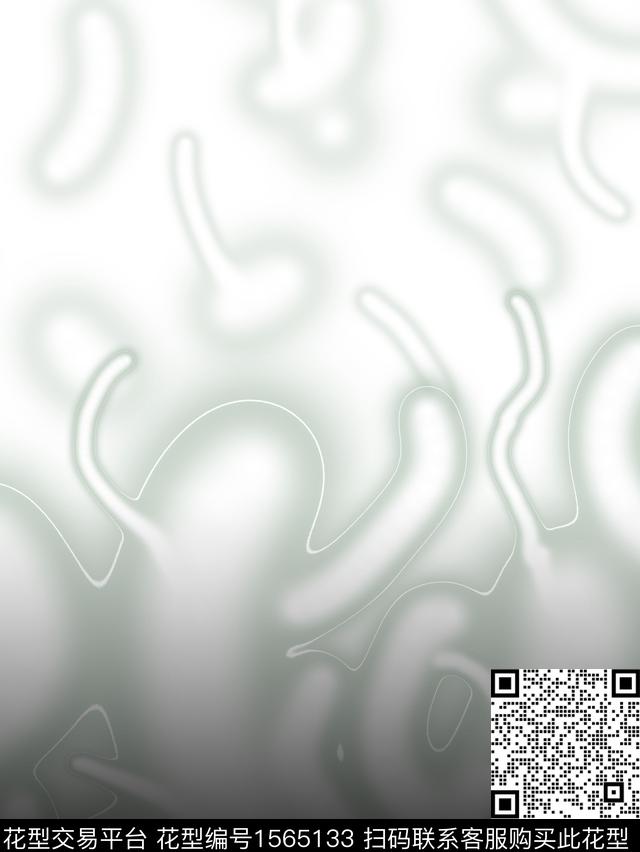 抽象定位渐变数码印花华亿平台下载（图片编号: 1565133） - 瓦栏（Walan）