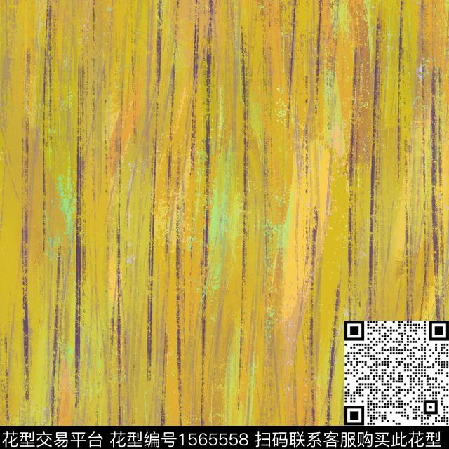 线条笔触抽象数码印花华亿平台下载（图片编号: 1565558） - 瓦栏（Walan）