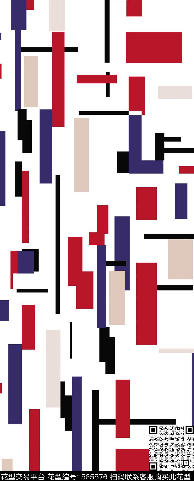 几何传统印花华亿平台下载（图片编号: 1565576） - 瓦栏（Walan）