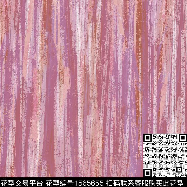 线条笔触抽象数码印花华亿平台下载（图片编号: 1565655） - 瓦栏（Walan）