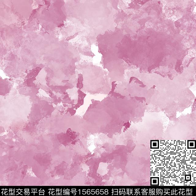 水彩肌理笔触抽象数码印花华亿平台下载（图片编号: 1565658） - 瓦栏（Walan）
