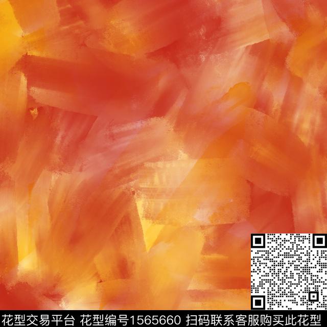 水彩肌理笔触抽象数码印花华亿平台下载（图片编号: 1565660） - 瓦栏（Walan）