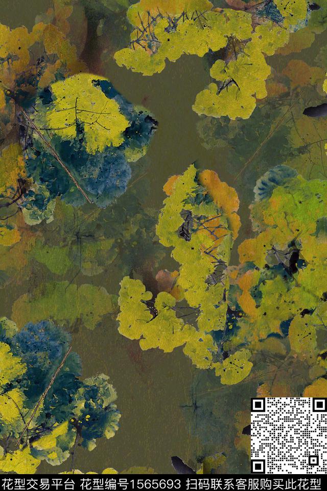 树中老年女装中老年数码印花华亿平台下载（图片编号: 1565693） - 瓦栏（Walan）