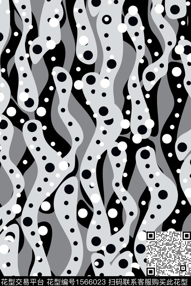 波点传统印花华亿平台下载（图片编号: 1566023） - 瓦栏（Walan）