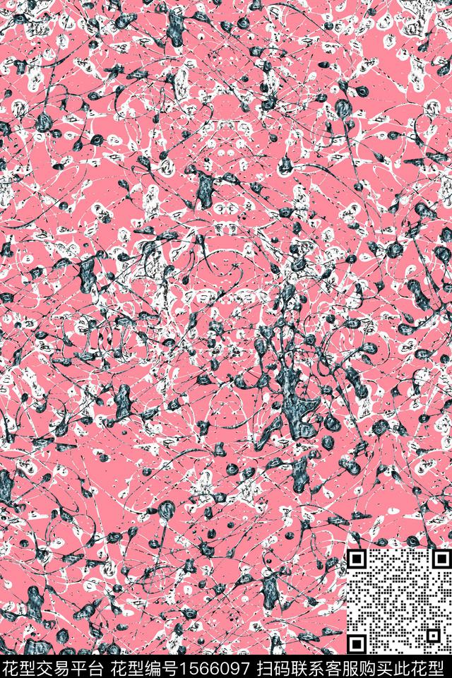 抽象数码印花华亿平台下载（图片编号: 1566097） - 瓦栏（Walan）