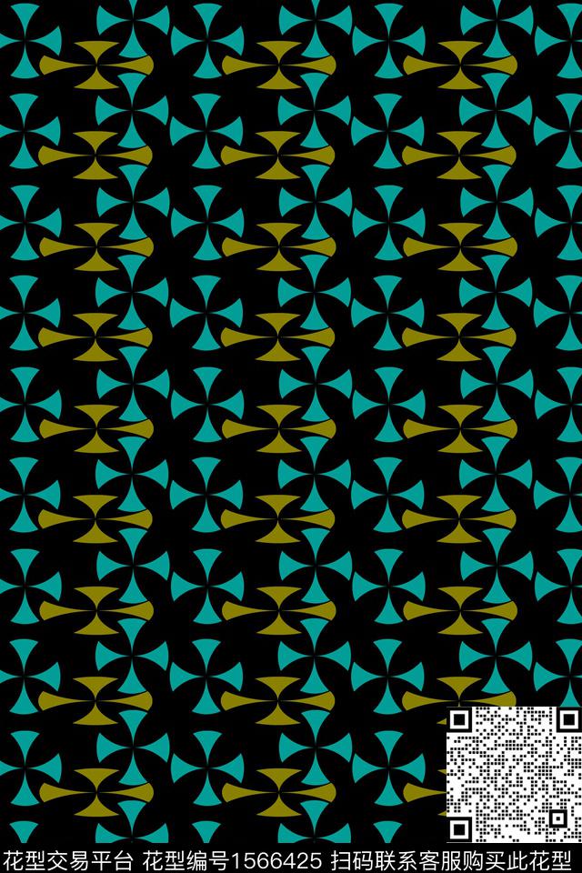 几何符号传统印花华亿平台下载（图片编号: 1566425） - 瓦栏（Walan）