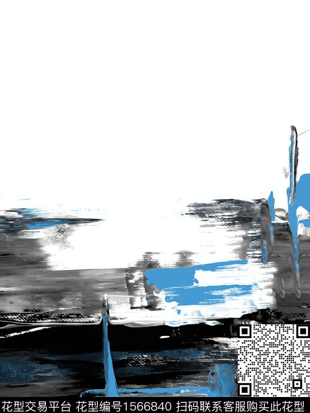 定位花扎染华亿平台男装数码印花华亿平台下载（图片编号: 1566840） - 瓦栏（Walan）