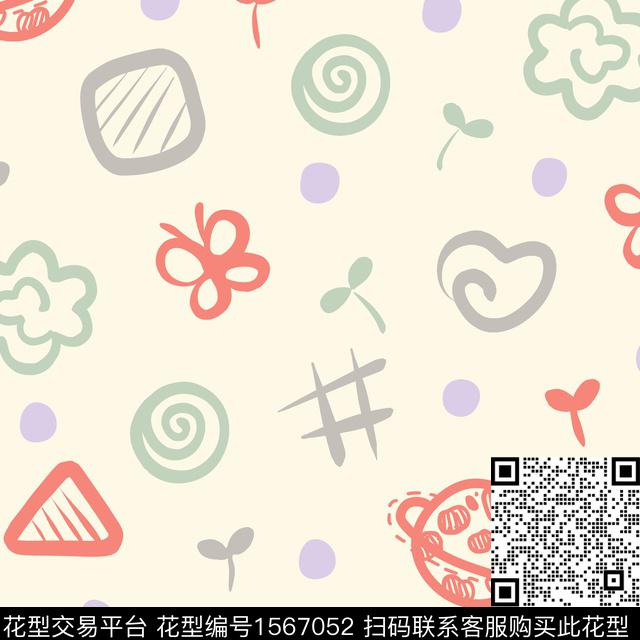 趣味星球简笔画传统印花华亿平台下载（图片编号: 1567052） - 瓦栏（Walan）