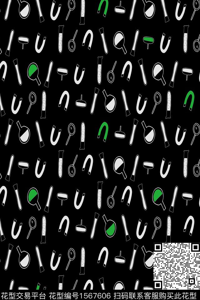 趣味实验设备烧瓶传统印花华亿平台下载（图片编号: 1567606） - 瓦栏（Walan）