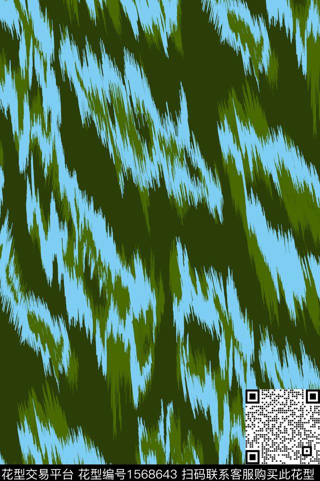 肌理抽象数码印花华亿平台下载（图片编号: 1568643） - 瓦栏（Walan）