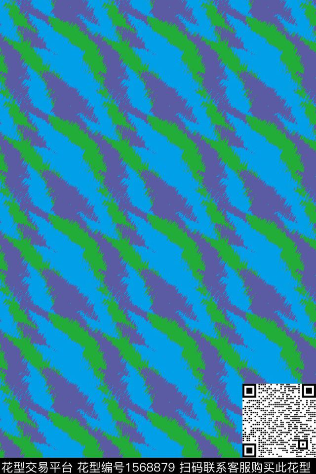 肌理抽象数码印花华亿平台下载（图片编号: 1568879） - 瓦栏（Walan）