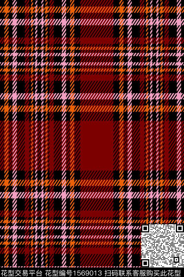 格子几何条纹传统印花华亿平台下载（图片编号: 1569013） - 瓦栏（Walan）