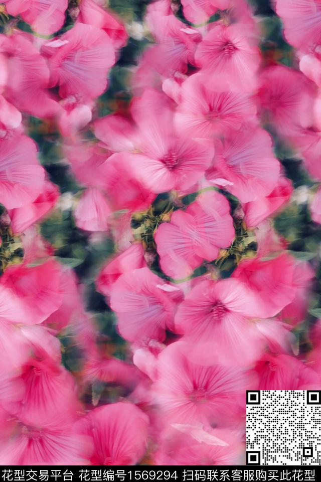 花卉数码华亿平台数码印花华亿平台下载（图片编号: 1569294） - 瓦栏（Walan）