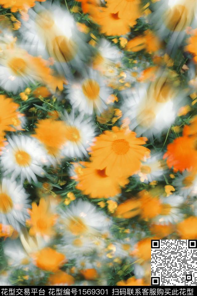 花卉数码华亿平台数码印花华亿平台下载（图片编号: 1569301） - 瓦栏（Walan）