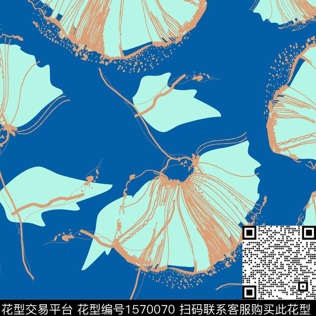 花卉平面花卉数码印花华亿平台下载（图片编号: 1570070） - 瓦栏（Walan）