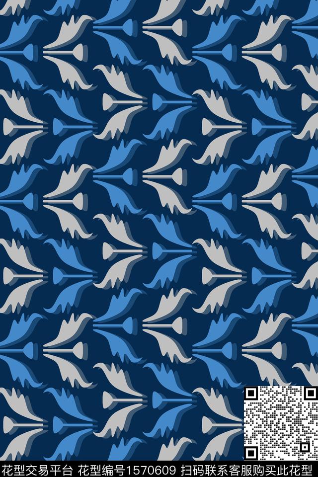 民族花卉民族风纹样传统印花华亿平台下载（图片编号: 1570609） - 瓦栏（Walan）