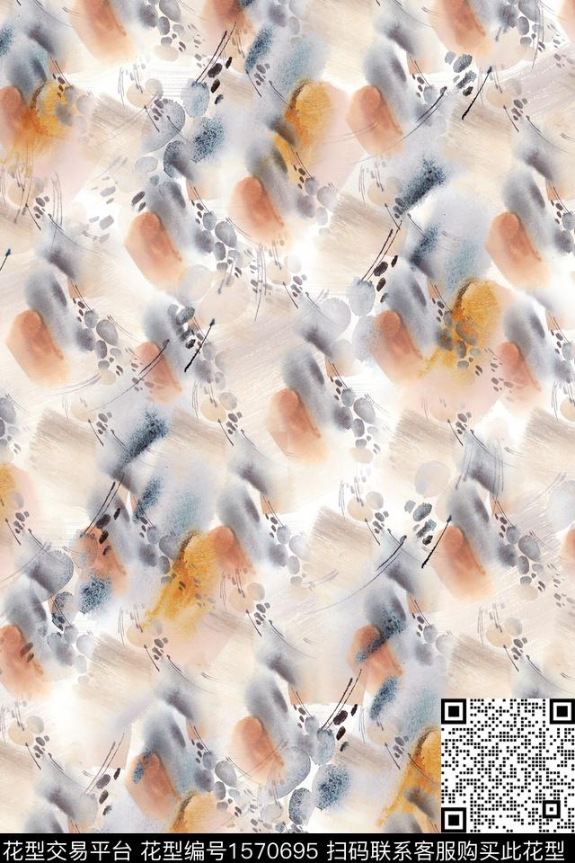 抽象数码印花华亿平台下载（图片编号: 1570695） - 瓦栏（Walan）