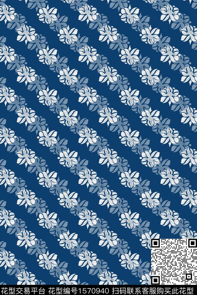 花卉小碎花传统印花华亿平台下载（图片编号: 1570940） - 瓦栏（Walan）