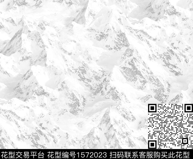 雪山冰川山数码印花华亿平台下载（图片编号: 1572023） - 瓦栏（Walan）