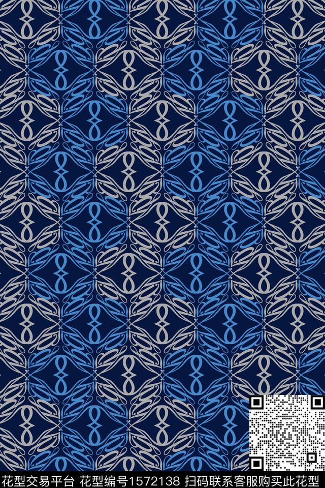 民族纹样条纹连续传统印花华亿平台下载（图片编号: 1572138） - 瓦栏（Walan）