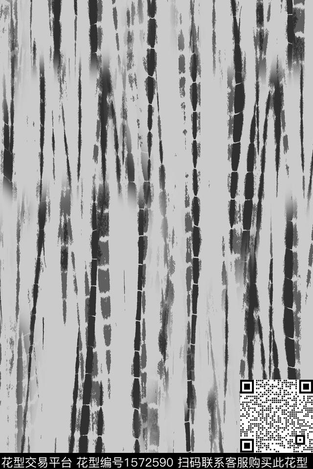 条纹抽象男装抽象数码印花华亿平台下载（图片编号: 1572590） - 瓦栏（Walan）