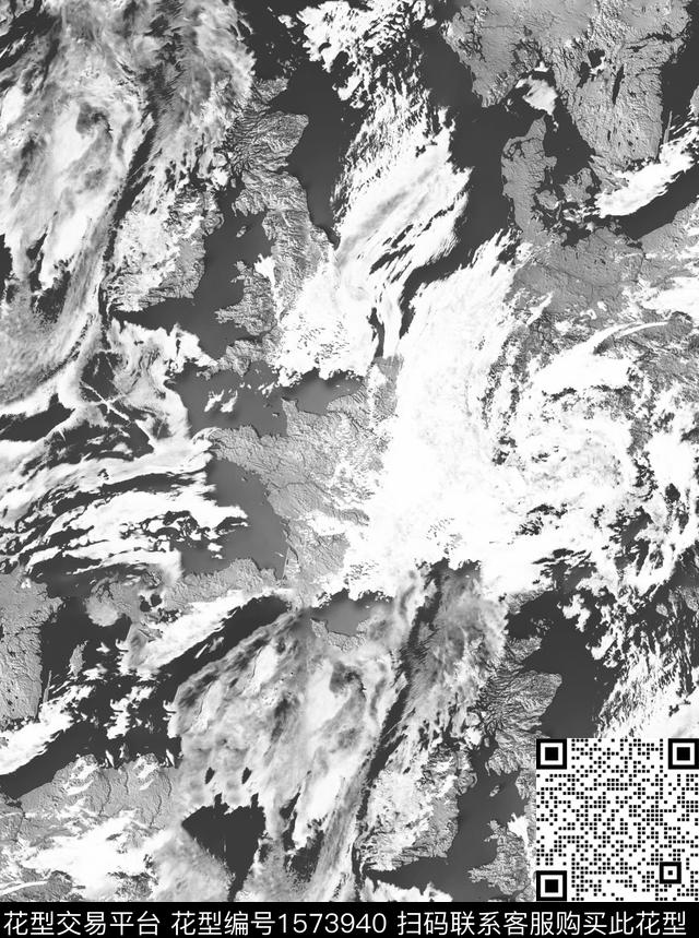 晕染肌理地貌洋流数码印花华亿平台下载（图片编号: 1573940） - 瓦栏（Walan）