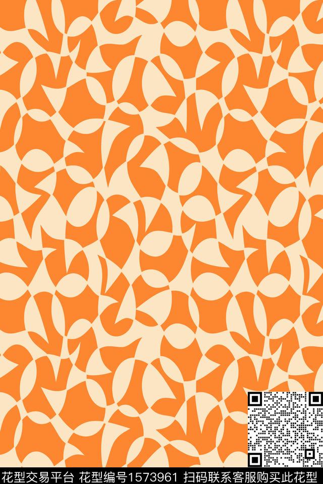 几何碎片勾玉传统印花华亿平台下载（图片编号: 1573961） - 瓦栏（Walan）