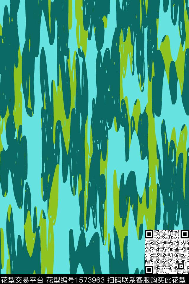 涂鸦传统印花华亿平台下载（图片编号: 1573963） - 瓦栏（Walan）