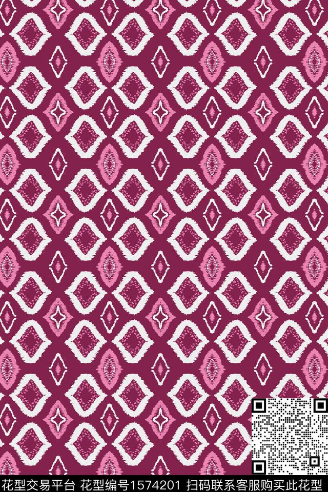 民族风数码印花华亿平台下载（图片编号: 1574201） - 瓦栏（Walan）