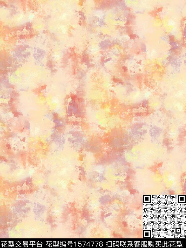 抽象肌理数码印花华亿平台下载（图片编号: 1574778） - 瓦栏（Walan）