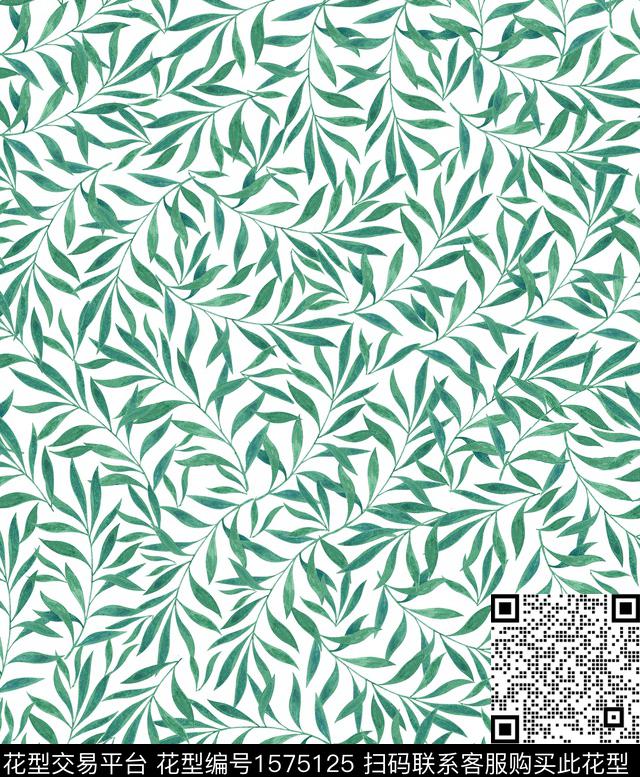 雪纺小碎花连衣裙传统印花华亿平台下载（图片编号: 1575125） - 瓦栏（Walan）