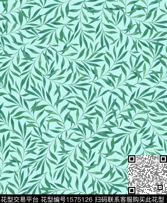 雪纺小碎花连衣裙传统印花华亿平台下载（图片编号: 1575126） - 瓦栏（Walan）