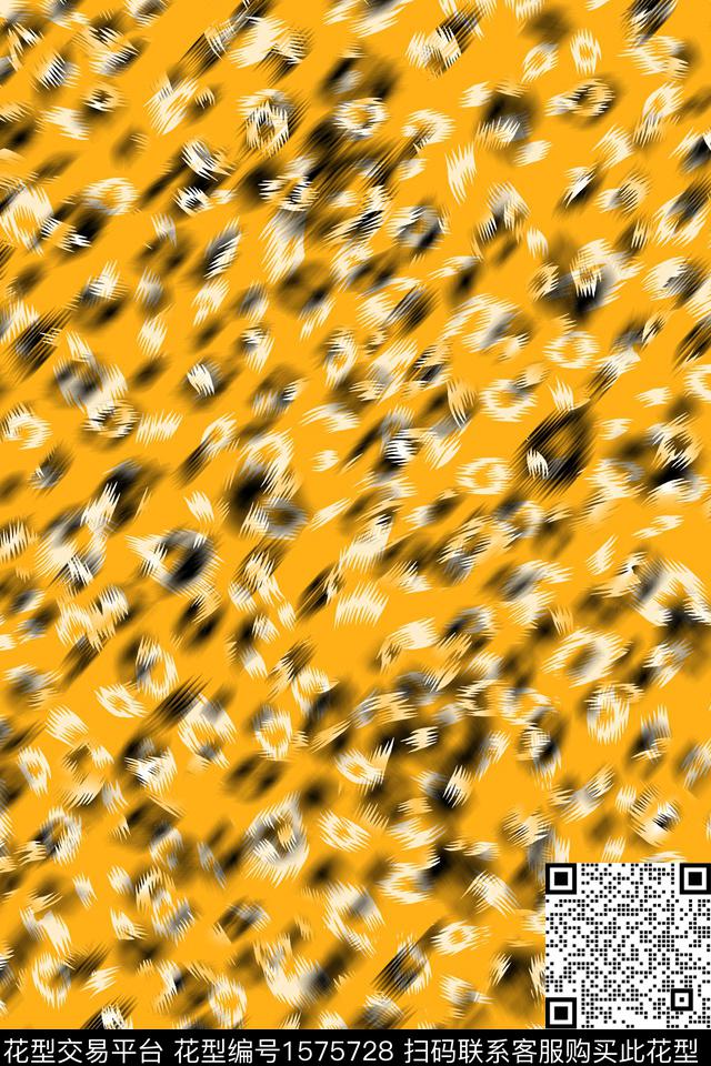 动物纹豹纹数码印花华亿平台下载（图片编号: 1575728） - 瓦栏（Walan）