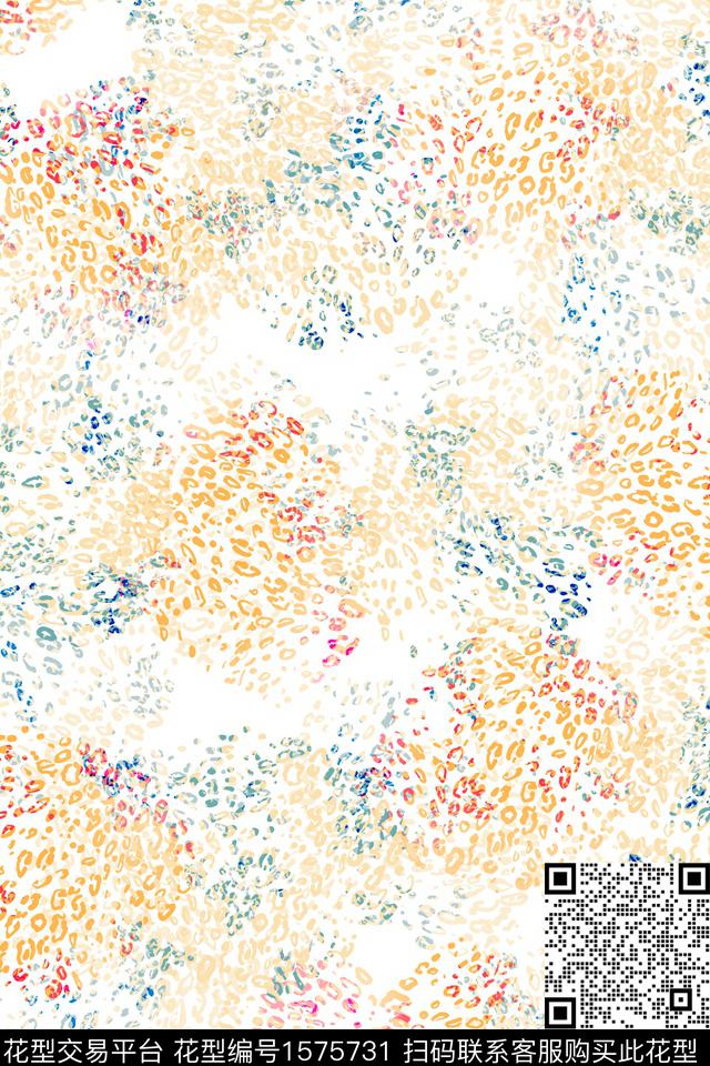 动物纹豹纹数码印花华亿平台下载（图片编号: 1575731） - 瓦栏（Walan）