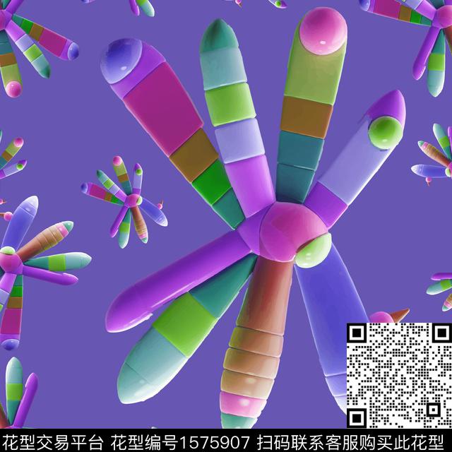 3D立体数码印花华亿平台下载（图片编号: 1575907） - 瓦栏（Walan）