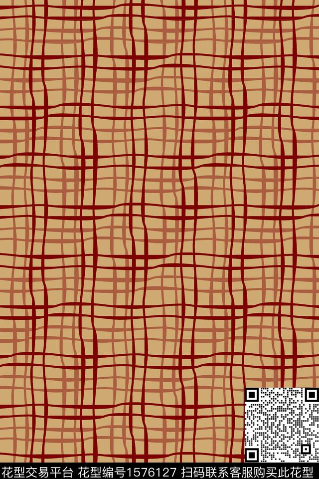 衬衫格子条纹传统印花华亿平台下载（图片编号: 1576127） - 瓦栏（Walan）